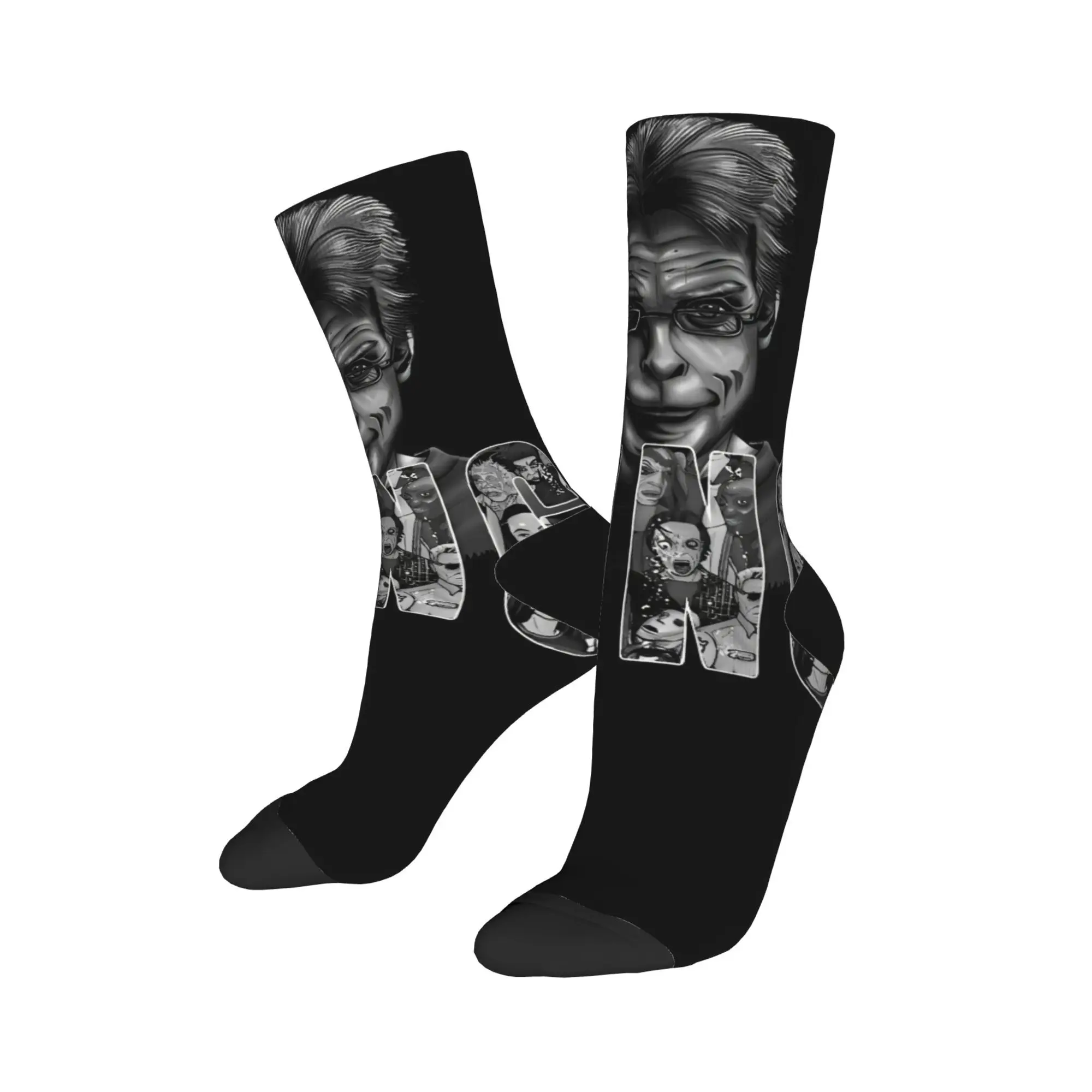 Casual Stephen King Football Socks  Polyester Middle Tube Socks for Women Men Breathable