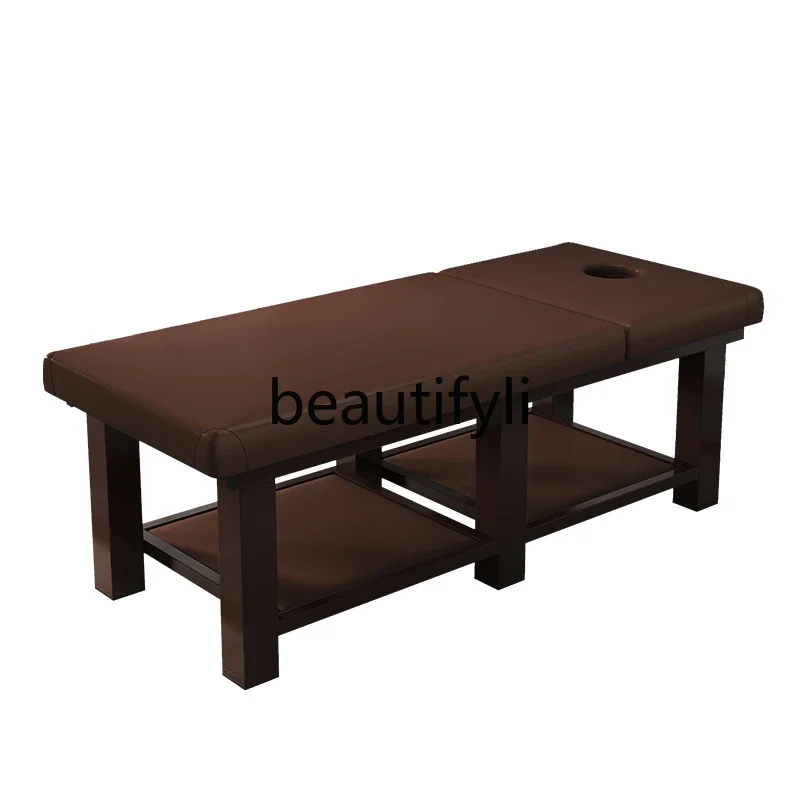 

Special massage treatment bed for beauty salons, traditional Chinese medicine massage and beauty with holes, household ear