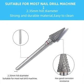 1pc Brand New Tungsten Steel Nail Drill Bit Cutter for Nail Polish Gel Remover UV Gel Nail Drill Bit Accessories