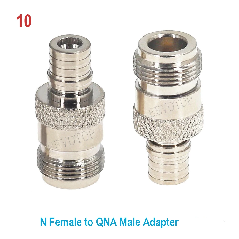 1 Stuks N Mannelijk/Vrouwelijk Naar N/Tnc/Bnc/Qma/F Mannelijk/Vrouwelijk Recht/Haaks Coax Adapter
