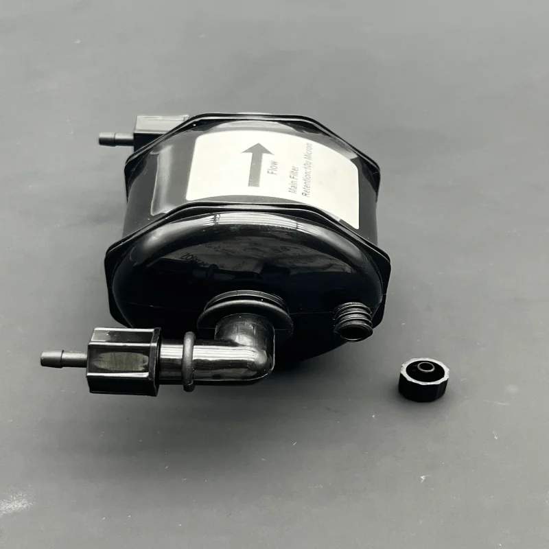 Capsule Main Ink 2pcs Filter 10 Micron, Black Elbow Inline Filter for Ceramic Inkjet Printer CIJ Coding Machine