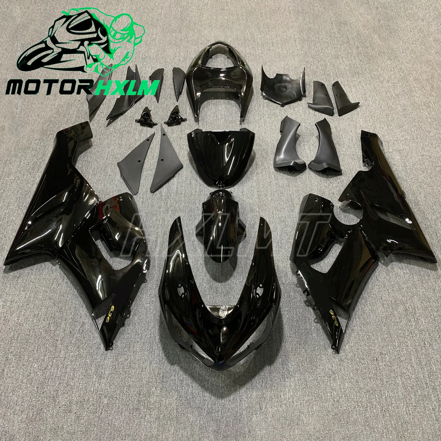 

New Bodywork fairing kit For Kawasaki ZX6R 636 2005 2006 Fairing kit Full fairing kit ABS Plastic Motorcycle Accessory