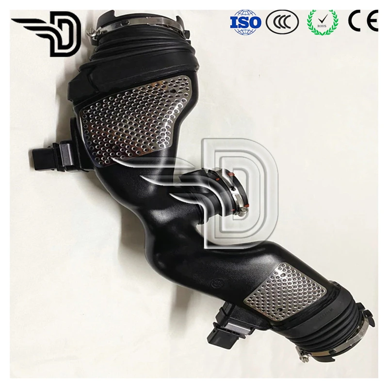 For Mercedes-Benz OM642 W211 W164 W251 Engine Air Hose Duct With Flow Mass Sensor 6420946397 A6420908237 A6420943497 6420908237