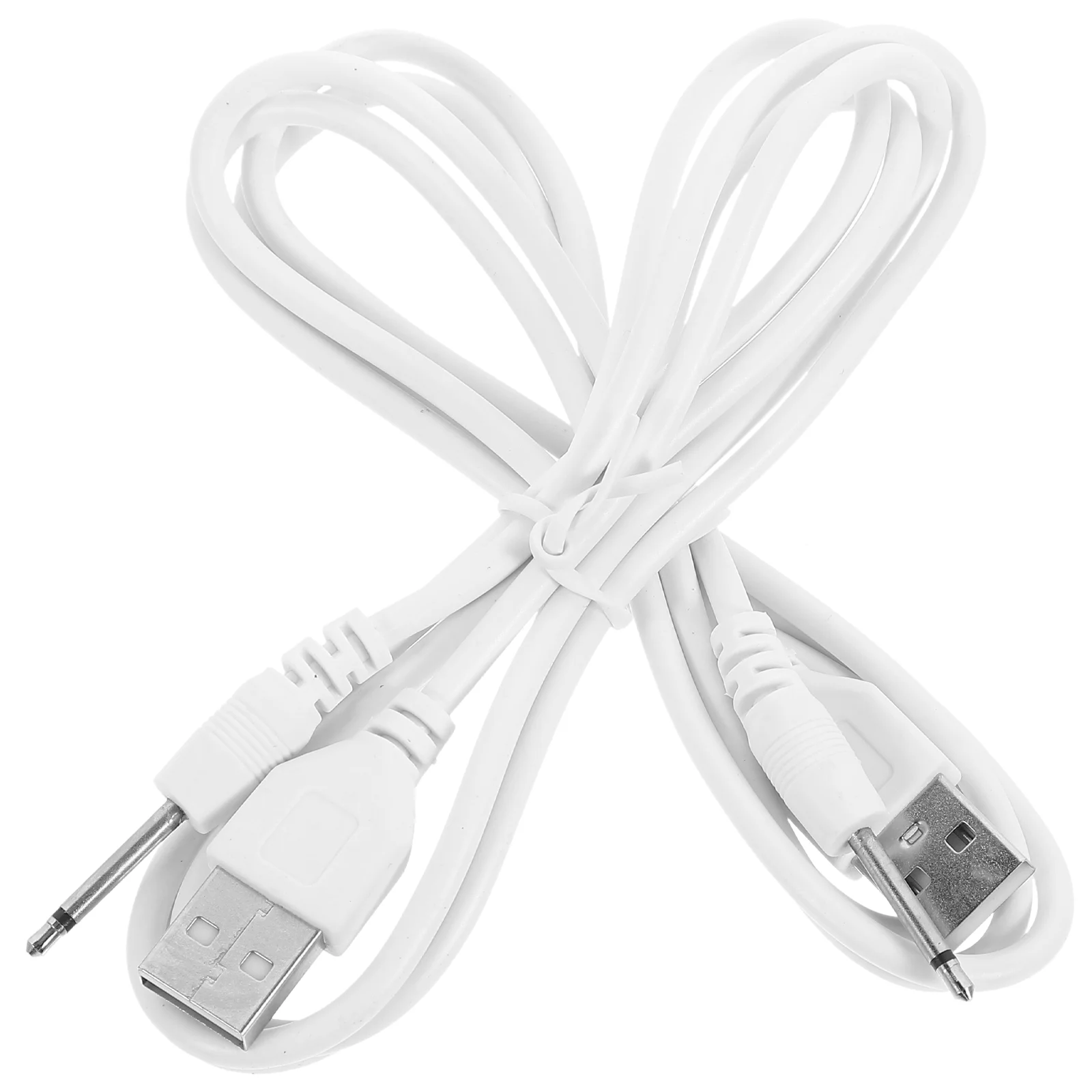 2 Pcs Dc Charging Cable Adapter 25mm Cord Instrument USB Speaker Anhydrous to Iron Electric