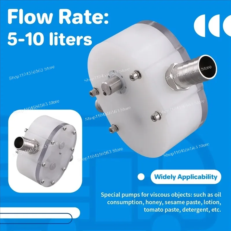 AT19 Filling Machine Gear Pump, 5-10L/Min for Honey Sesame Butter