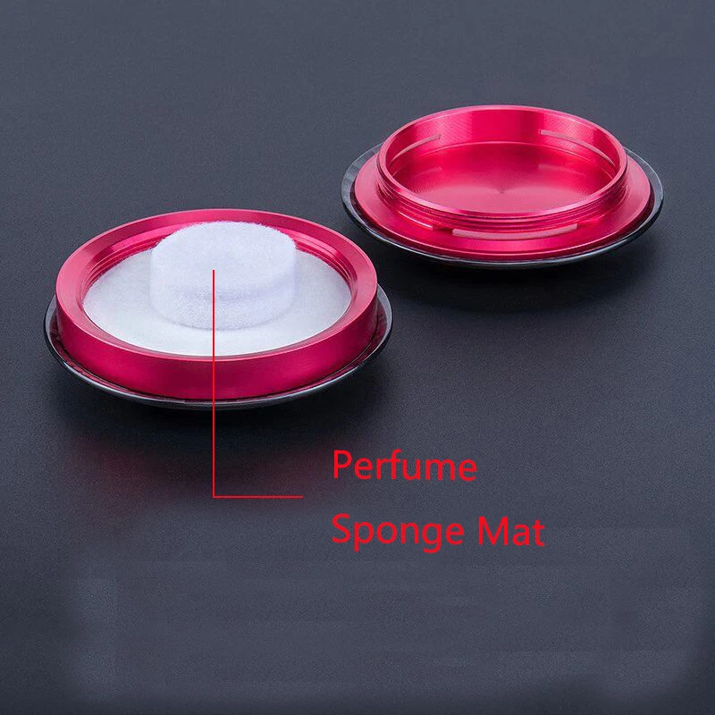 Automobile air conditioner carbon fiber perfume seat interior air purifier humidifier diffuser universal accessories