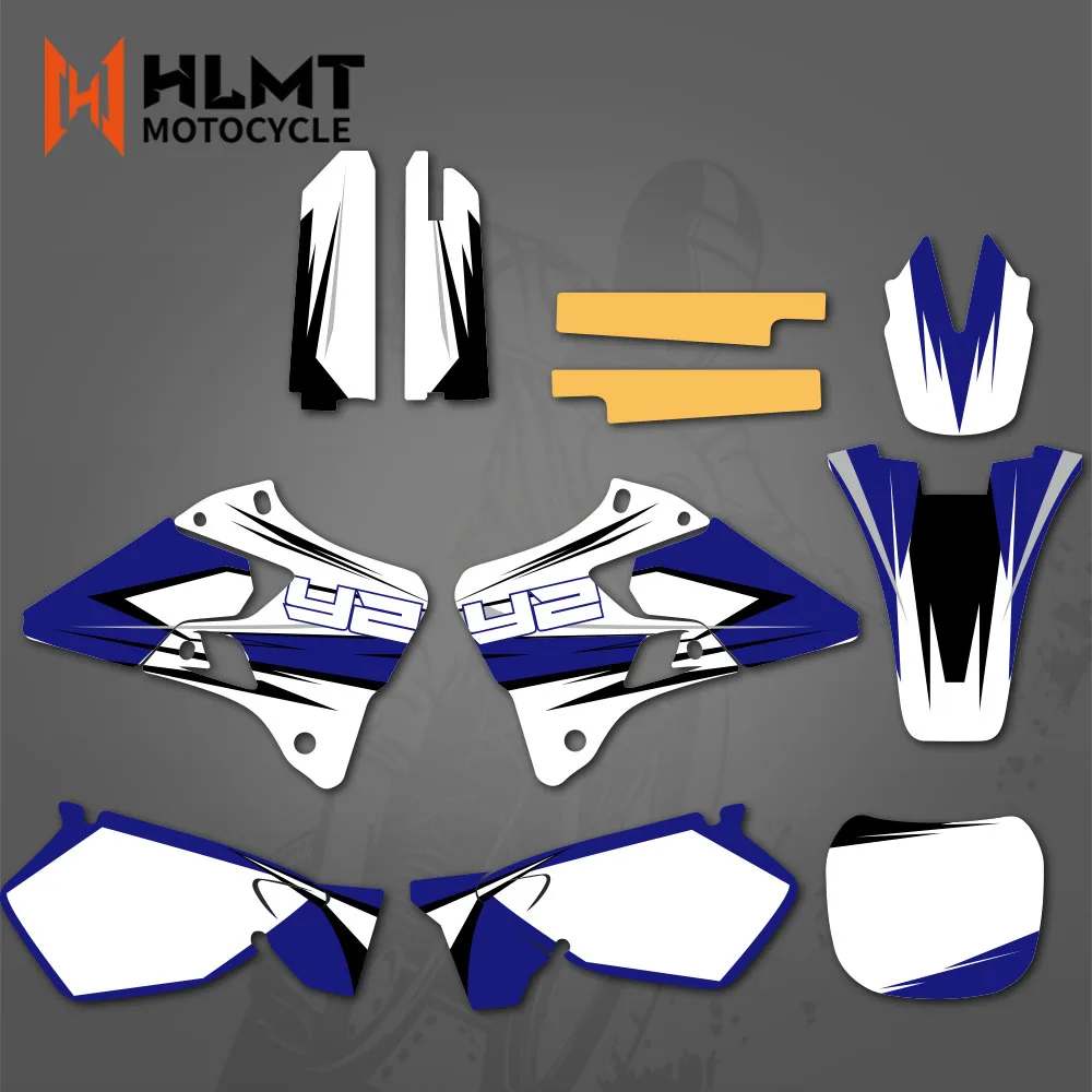 

HLMT Graphics Decal Sticker Kits for Yamaha YZ125 YZ250 YZ 125 250 1996 1997 1998 1999 2000 2001 Motorcycle Accessories Parts