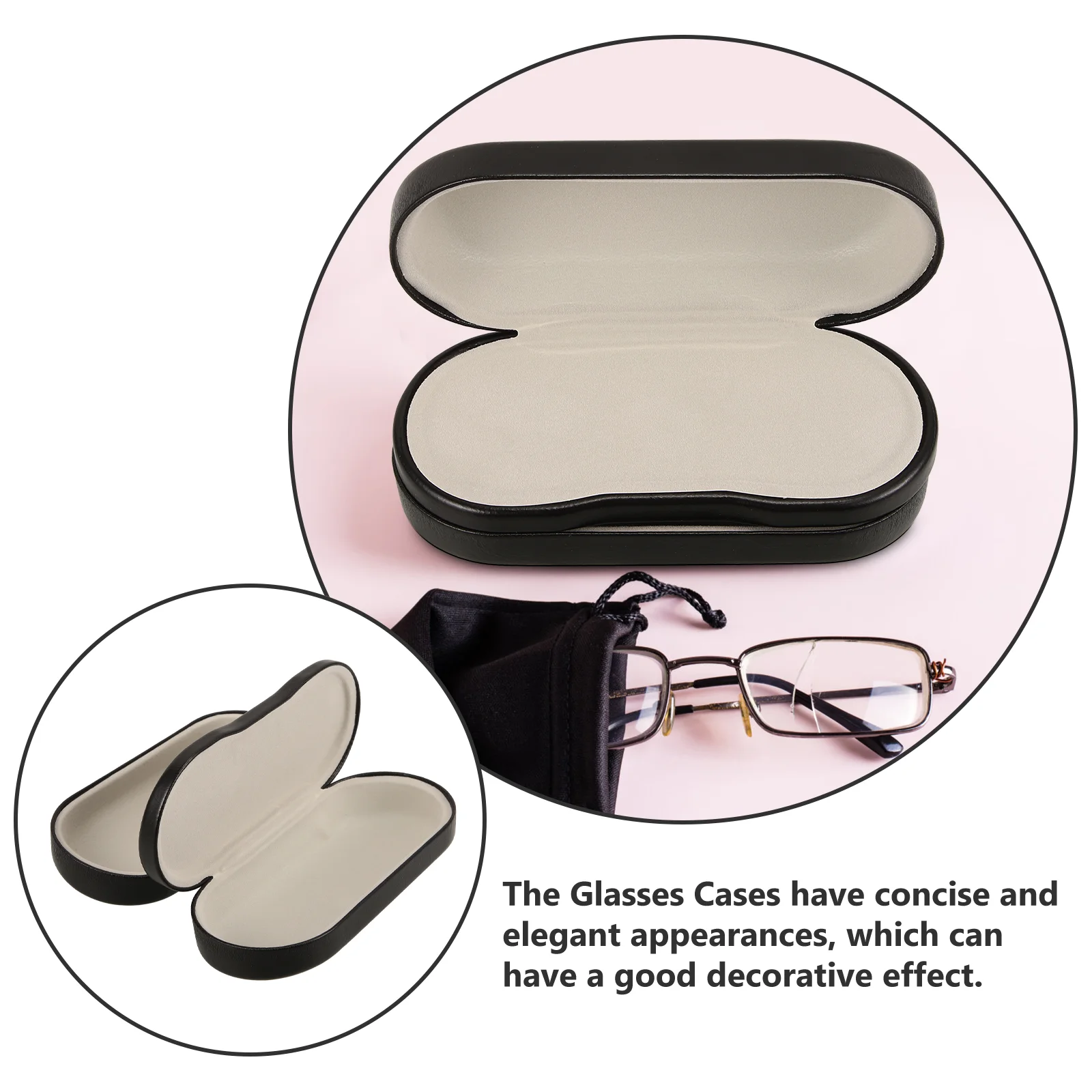 Disguise Glasses Case Secret Hidden Can Eyeglass Safe Storage Holder for Cash Money Hiding Gadgets Container Pill Box