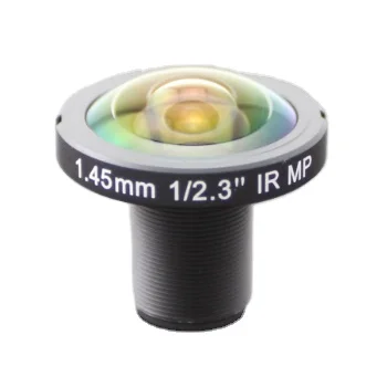 

Объектив для видеонаблюдения 1.45 мм, 190 градусов, 10 мегапикселей, 4K, типа «рыбий глаз», с матрицей 1/2.3 дюйма, высокое качество