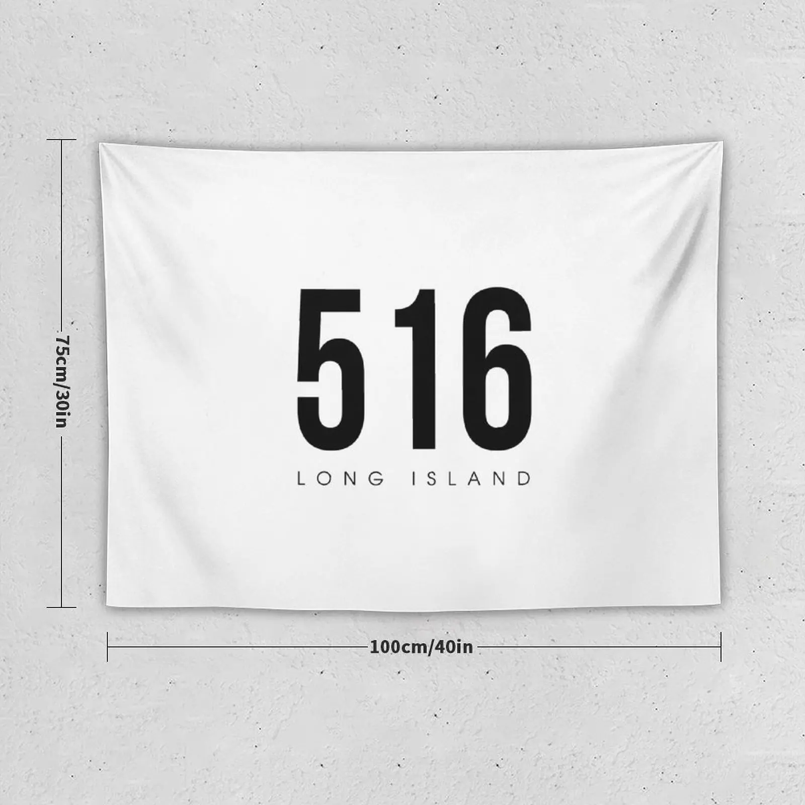 New Long Island, New York - 516 Area Code Tapestry Decoration For Bedroom Bedroom Deco Home Decorators