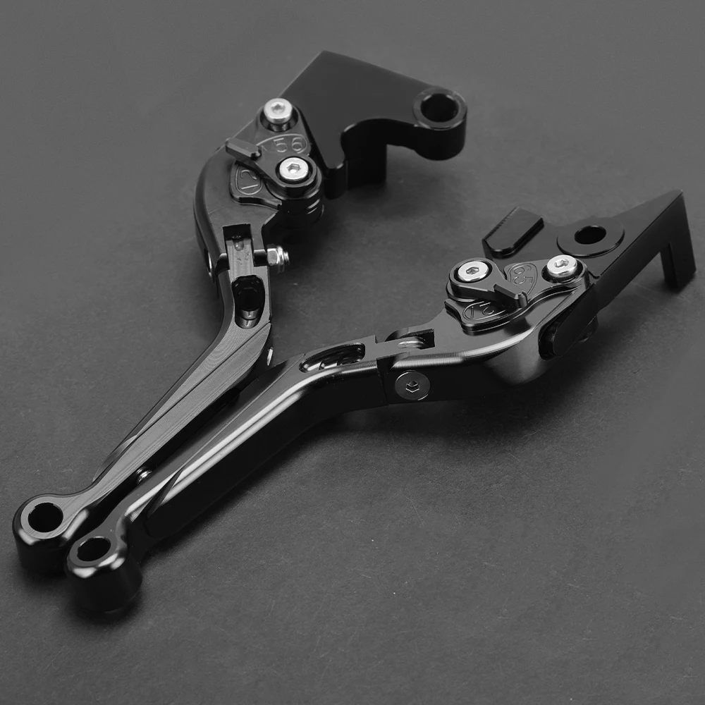 Motorcycle CNC Adjustable Foldable Extendable Brake Clutch Levers Handle FOR YAMAHA VMAX V-MAX V MAX 1200 2009-2016