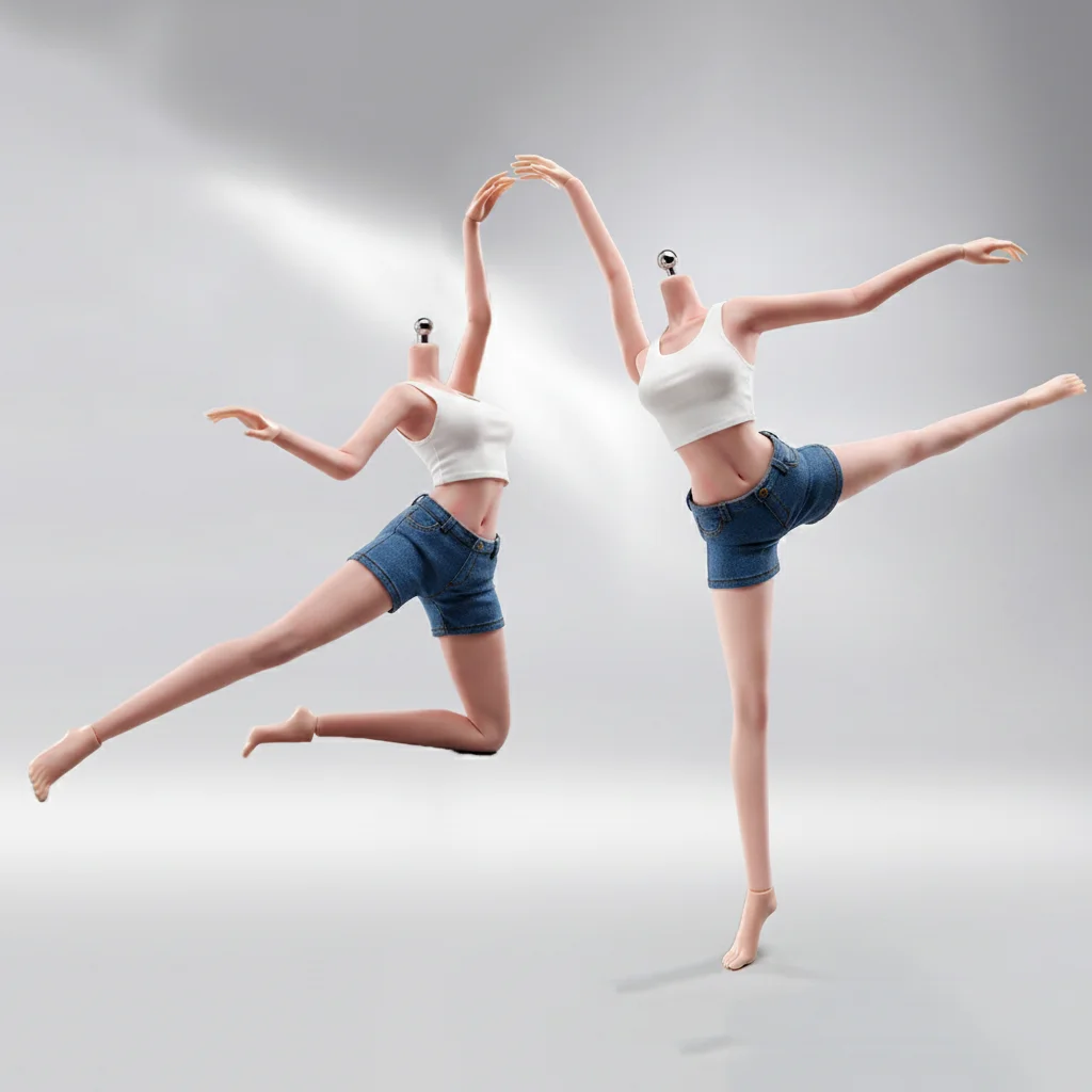 

ANT T302 1/6 Scale Steel Skeleton Super Flexible Makeup Seamless Body Large Bust 12'' Female Soldier Action Figure Model Dolls