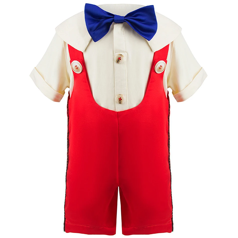 زي بينوكيو للأطفال الأولاد والبنات مجموعة أزياء ديزني الكلاسيكية مع قبعة وقفازات طويلة الأنف وحفلات الخيال لجميع القديسين #4