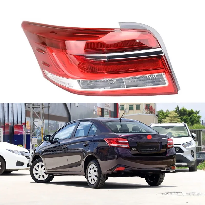 

For Toyota Vios 2017 2018 2019 2020 Car Accessories Rear Tail Light Assembly Brake Taillight Stop Lights Parking Lamp Rear lamp