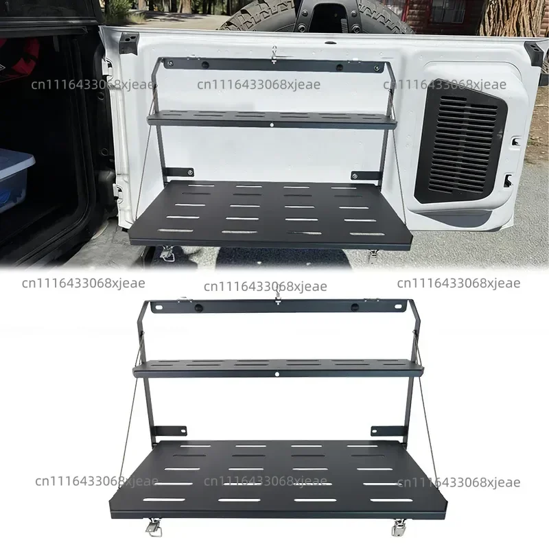 Suitable for  21-24   Trunk Tailgate Double-layer Folding Rack Small Table Board Console