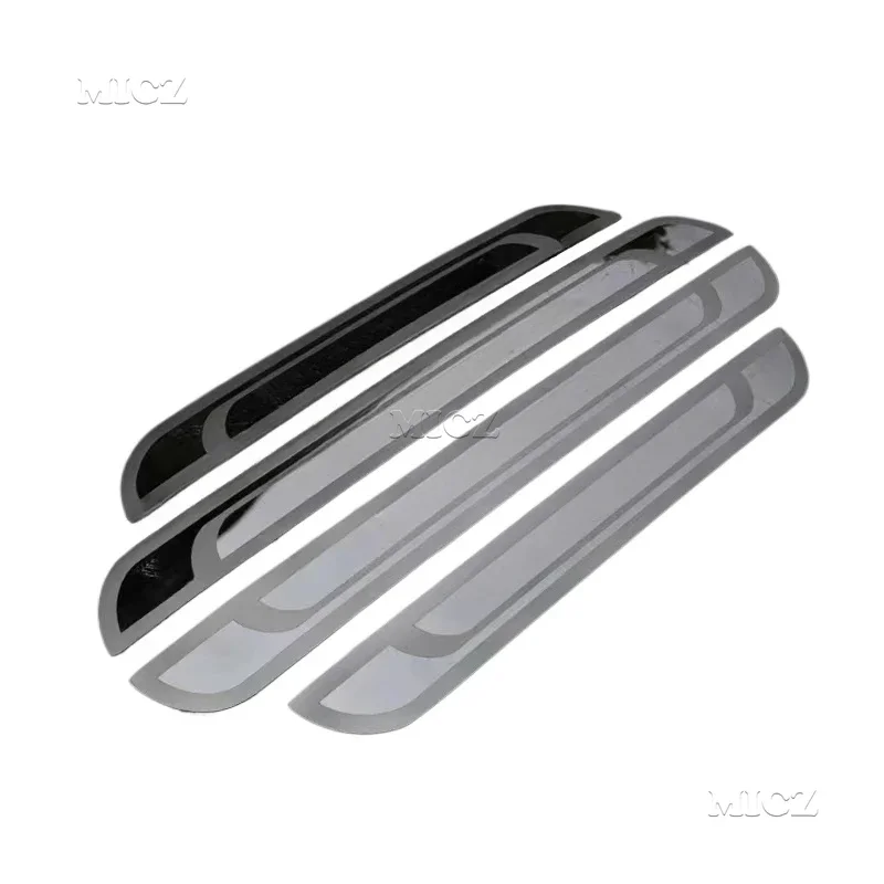 For Peugeot 206 207 208 307 308s 2008 3008 406 408 508 Stainless Steel Door Sill Plate car accessories 2008-2017 car styling