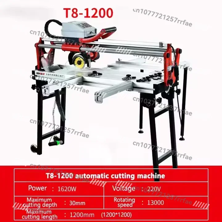 Portable Stone Cutting Machine Cutting 45 Degrees Automatic Cutting Machine T8-1200 Marble Tile