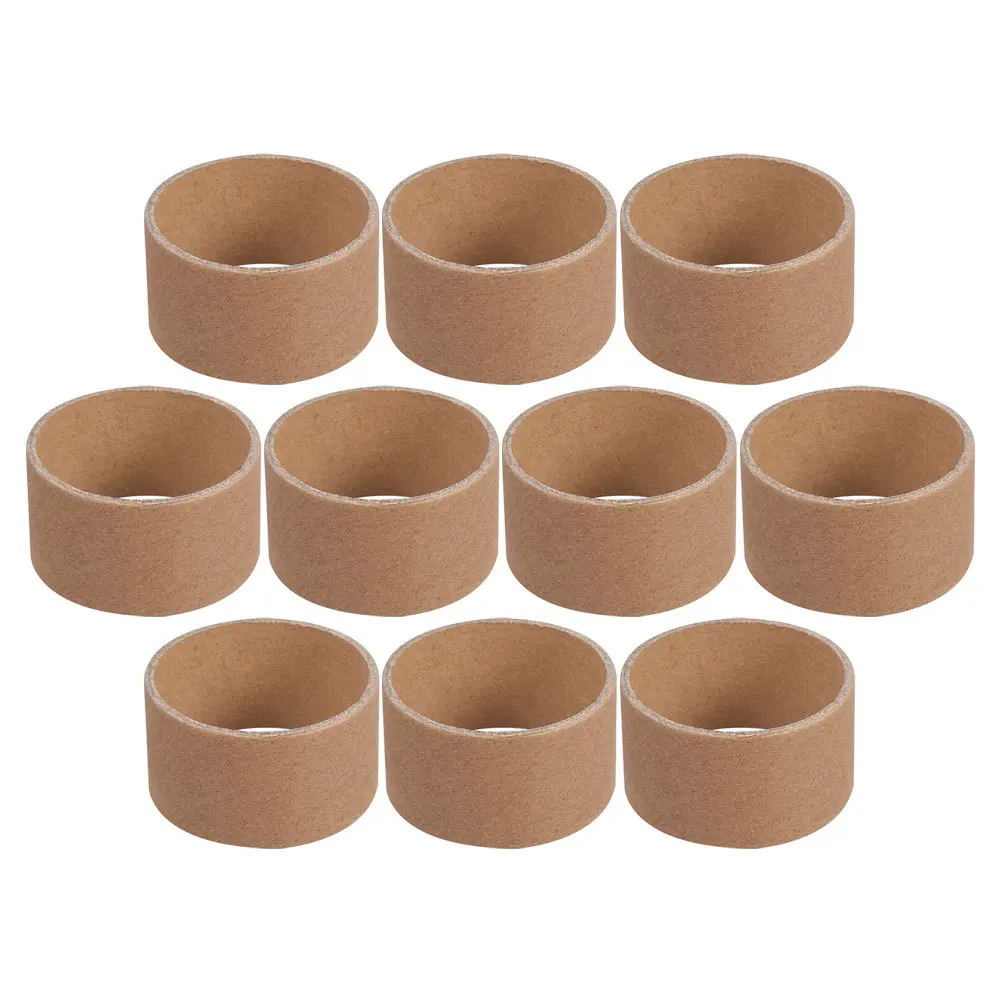 10 قطعة أنابيب الورق الفارغة للحرف اليدوية سطح أملس DIY ملحقات مشاريع فنية أنابيب الورق المقوى الحرفية حزمة السائبة