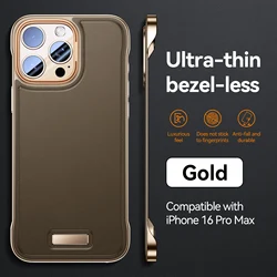 Luxe schokbestendige leren telefoonhoes voor iPhone 12 13 14 15 16 Pro Max. Modieus hoesje zonder randen voor Apple 12 13 14 15 16 Pro Max.