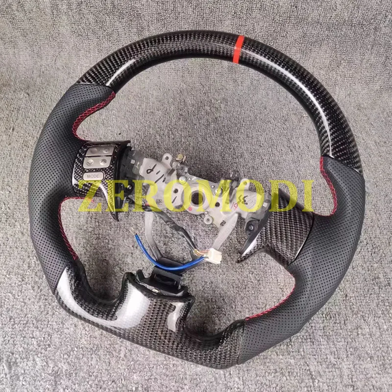 

Real Carbon Fiber Steering Wheel with Leather for Toyota Corolla 2010-2013