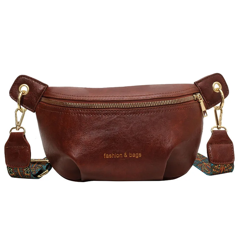 

Bag For Women Fashionable New Trend Simple And Versatile Chest Bag Women's Soft PU Large Capacity Single Shoulder Crossbody Bag