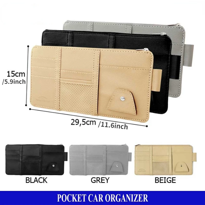 

2PCS/Car Sunshade Business Card Holder Car Storage Box For BMW X1 X2 X3 X5 X4 X6 X7 G30 G20 G32 G11 G12 F40 F30 F20 F10 F34