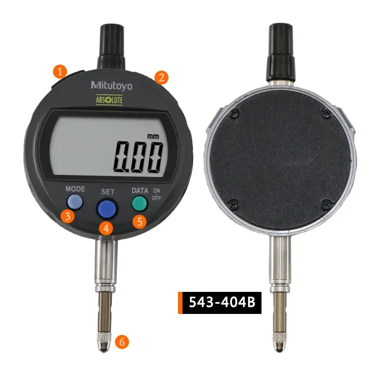 Mitutoyo 543-404B ID-C1012CXB Measuring Range 0-12.7mm/0.01 Low Measruing Force ABS Digital Indicators