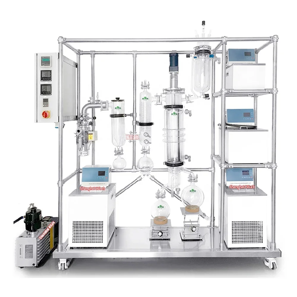 Continuous Feeding wiped film Shortpath Oil Distillation