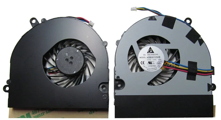 T6-A K480P  Cooling Fan For Asus U41 U41J U41JF U41E U41SV Gigabyte Q2532N DFS531205PC0T FB2W FA79 13N0-Z7A0B01 KSB06105HB-AK78