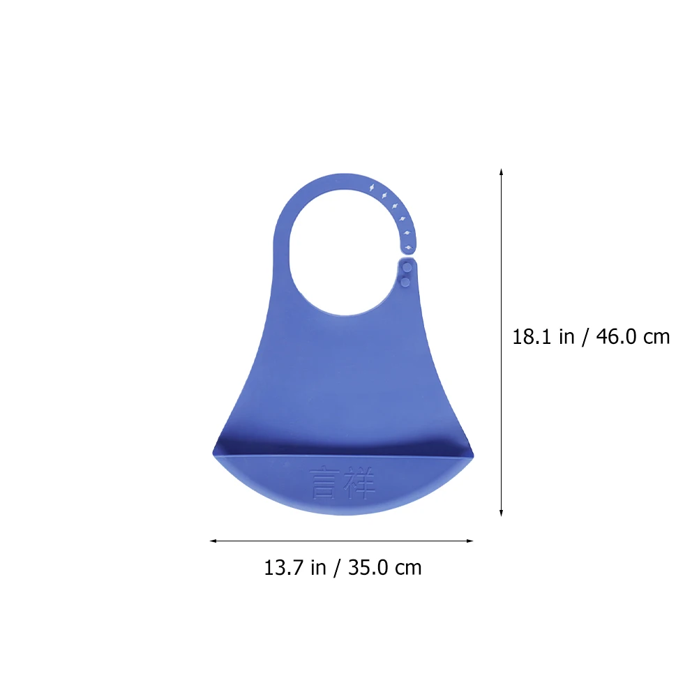 

Reusable Waterproof Silicone Bibs with Easy Clean Adjustable Fits Most Great Gift Seniors Health Care