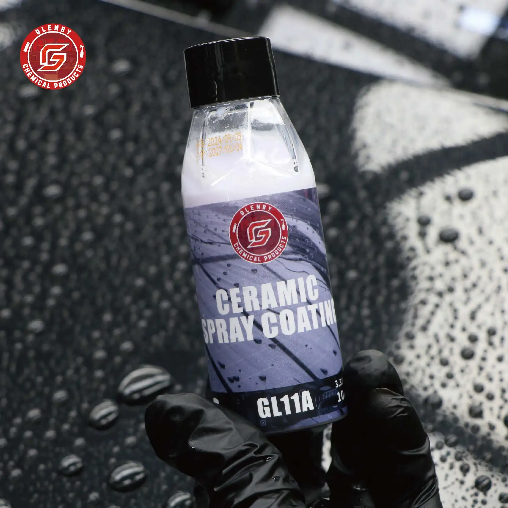 Top Coat Polish & Polymer Paint Spray Waterless Wash & Wax Hydrophobic Spray Effective on External Solid Surfaces