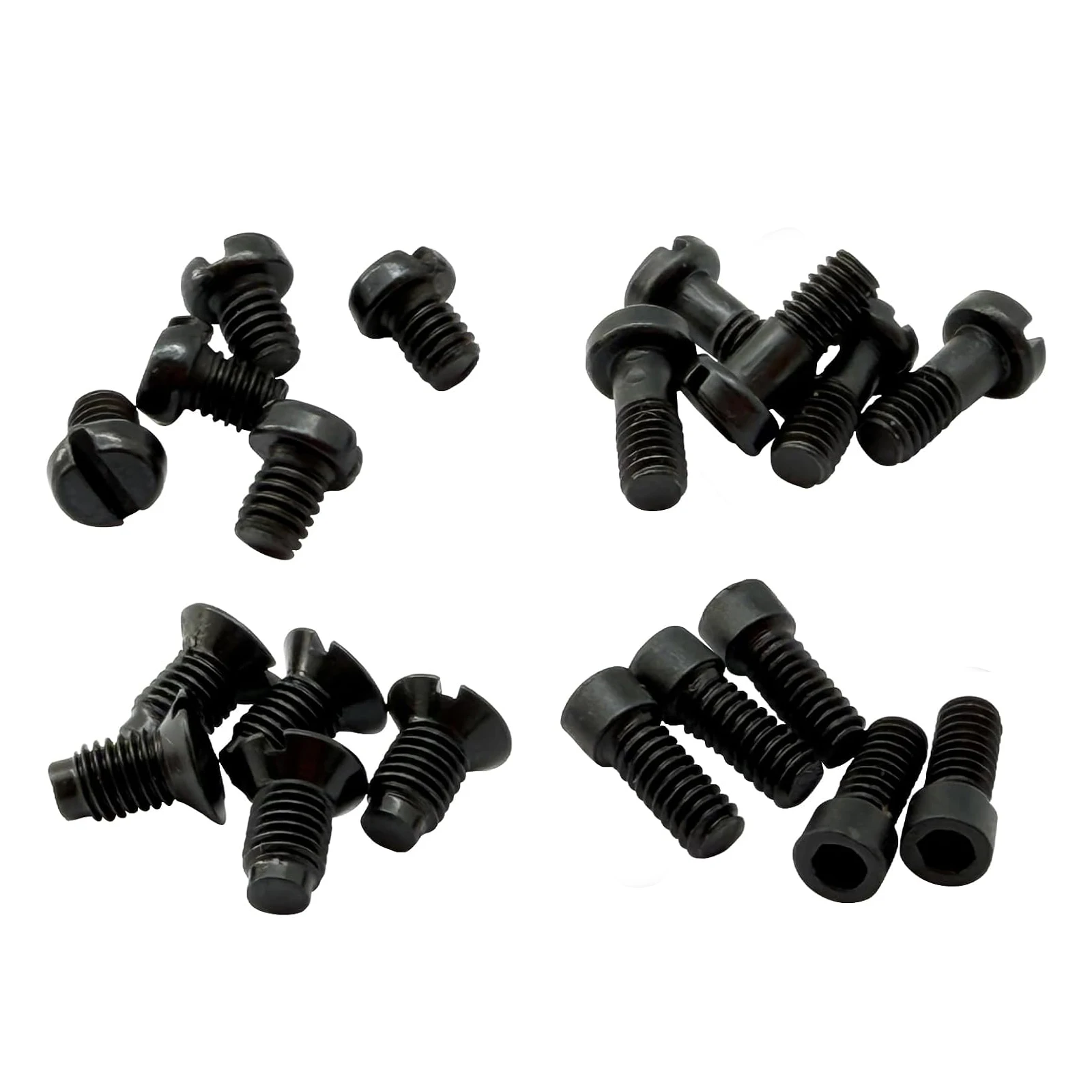 20 Pcs Needle & Needle Plate & Feed Dog & Outside Foot Screws For Juki LU-562,LU-563,LU-1508,LU-1510 Sewing Machine Accessories