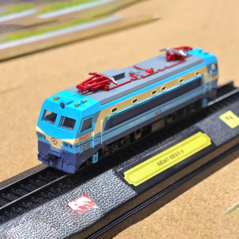 N scale 1/160Train Model Chinese Shaoshan 8 SS8 Alloy Train Model Static Collection Decorated Souvenir Gift Hobby & Toys