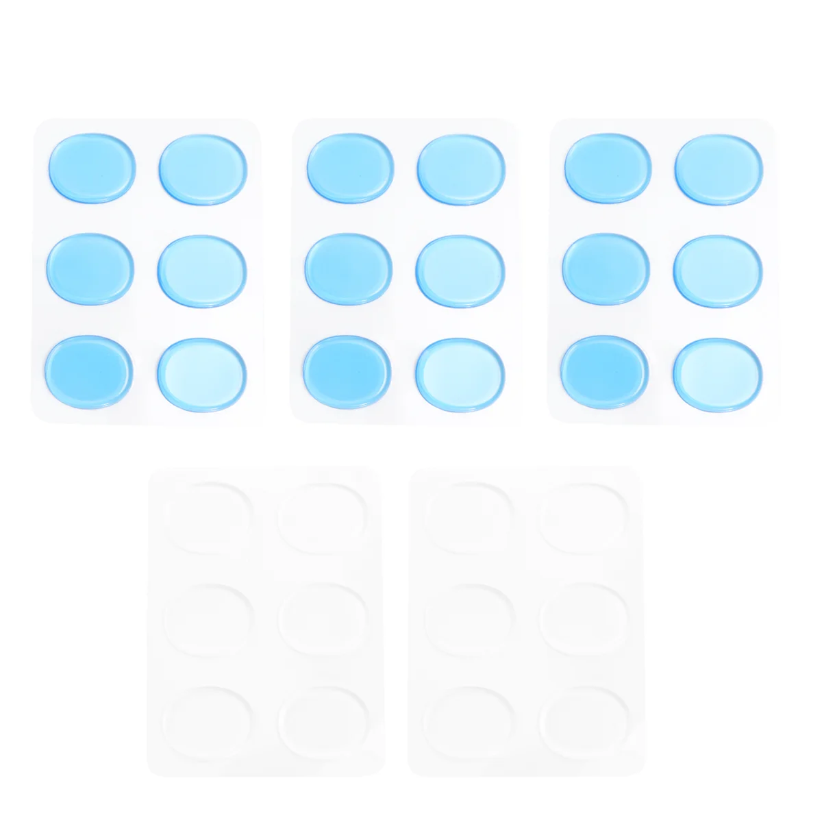 

30PCS Adhesive Drum Dampeners Pads Silicone Drum Silencers Dampening Gel Drum Dampeners for Drums Tone Noise Reduction (Random C