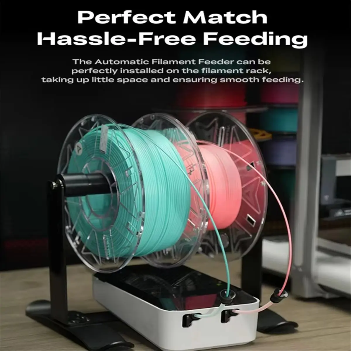 3D Multi-Kilogram Filament Workbench V2 Filament Shelf Holder for Automatic Refill Machine
