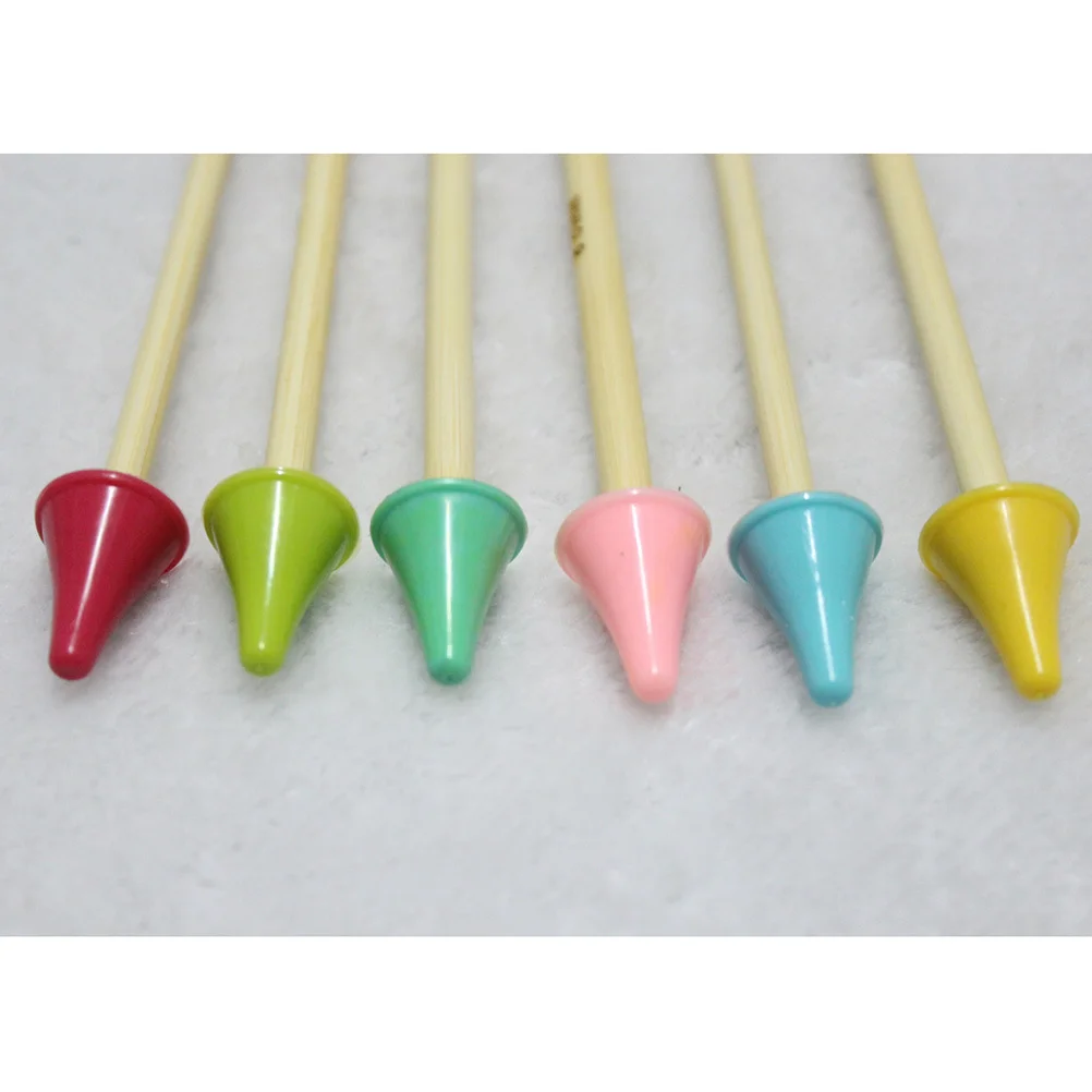 

20Pcs Anti-Slip Crochet Hooks Colorful Metal Durable Knitting Tools Kit Useful for Beginners and Professionals