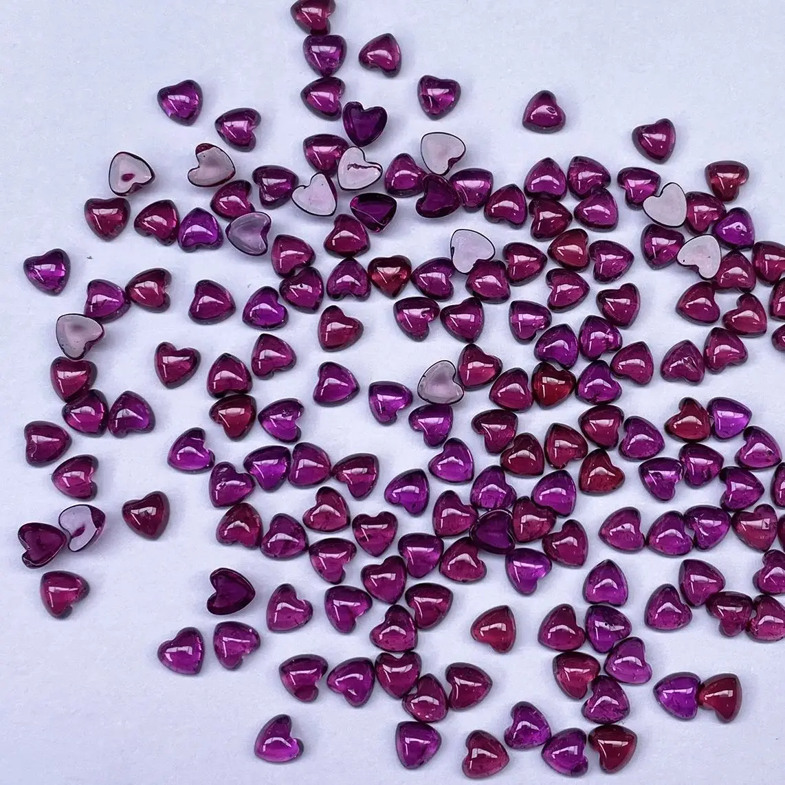 

PANGEM-Оптовая продажа, 10 шт./упак., натуральный черный гранат, 3 мм, 4 мм, сердечки, полудрагоценный драгоценный камень, ювелирные изделия, кабошон, кольцо для лица для ювелирных изделий