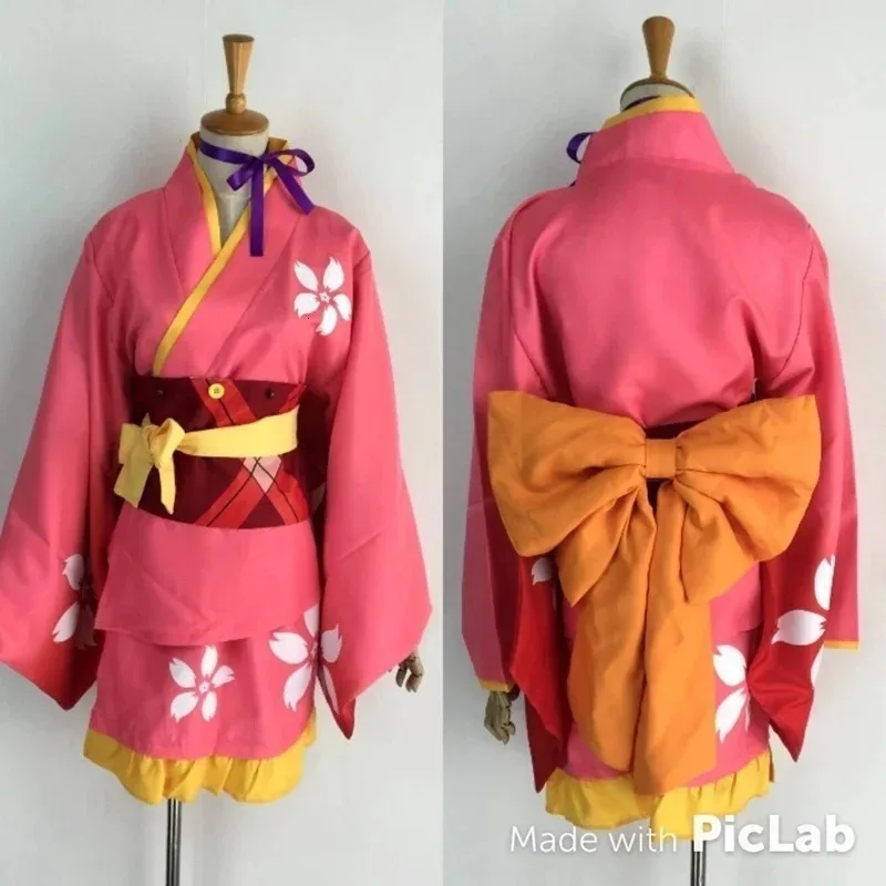 CyAnime kabaneri da fortaleza de ferro mumei quimono uniforme define trajes cosplay completos de fantasia de desenhos animados de Halloween