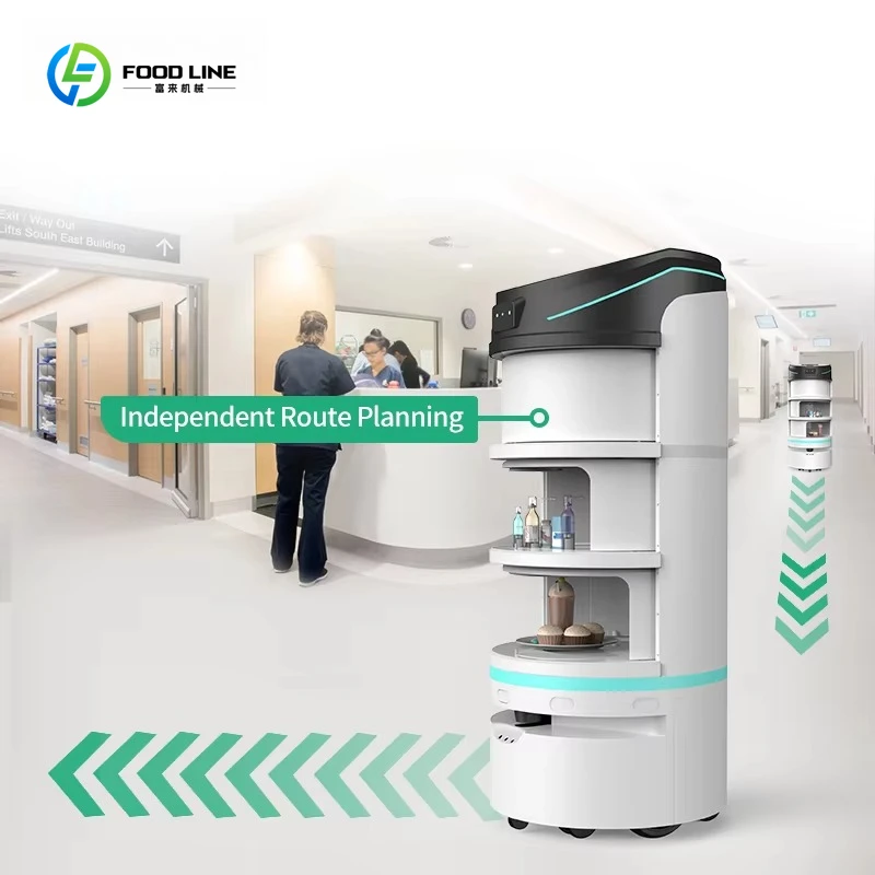 جديد مطعم القيادة الذاتية تخدم التسليم بوت مستشفى توصيل روبوت نادلة ممرضة توصيل روبوت