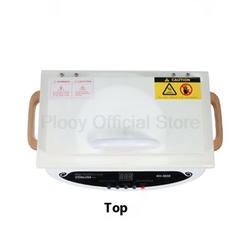 Высокотемпературный стерилизатор 300 Вт, небольшой стерилизатор с умным таймером и нержавеющей сталью для косметических инструментов для ногтей, 220/110 В