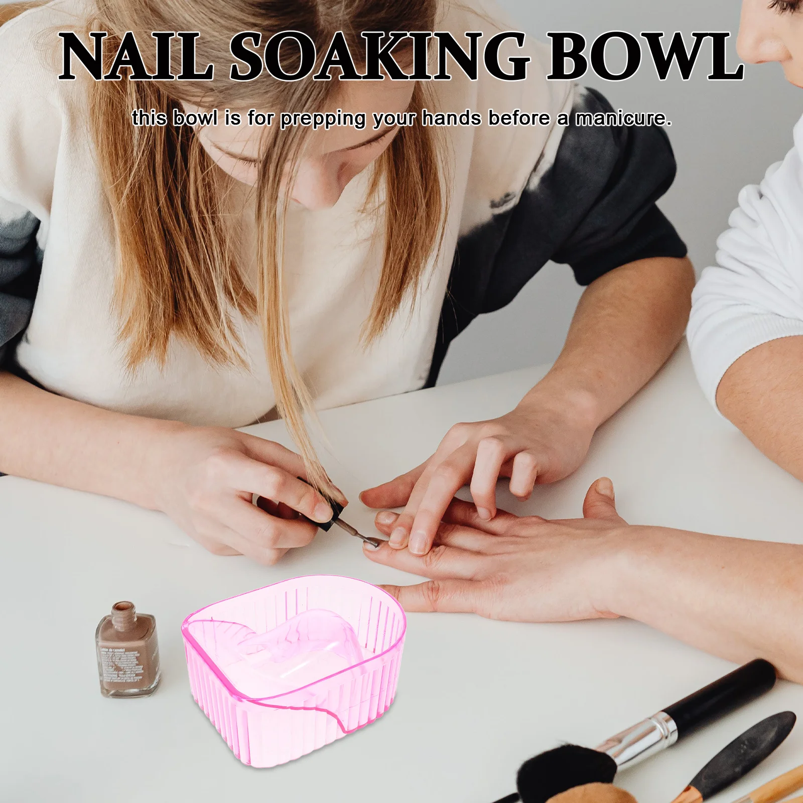 Miska do manicure do pielęgnacji paznokci, miska do czyszczenia dłoni, do pielęgnacji przedniego skórek, profesjonalne akcesoria do salonów paznokci, narzędzie do pielęgnacji.