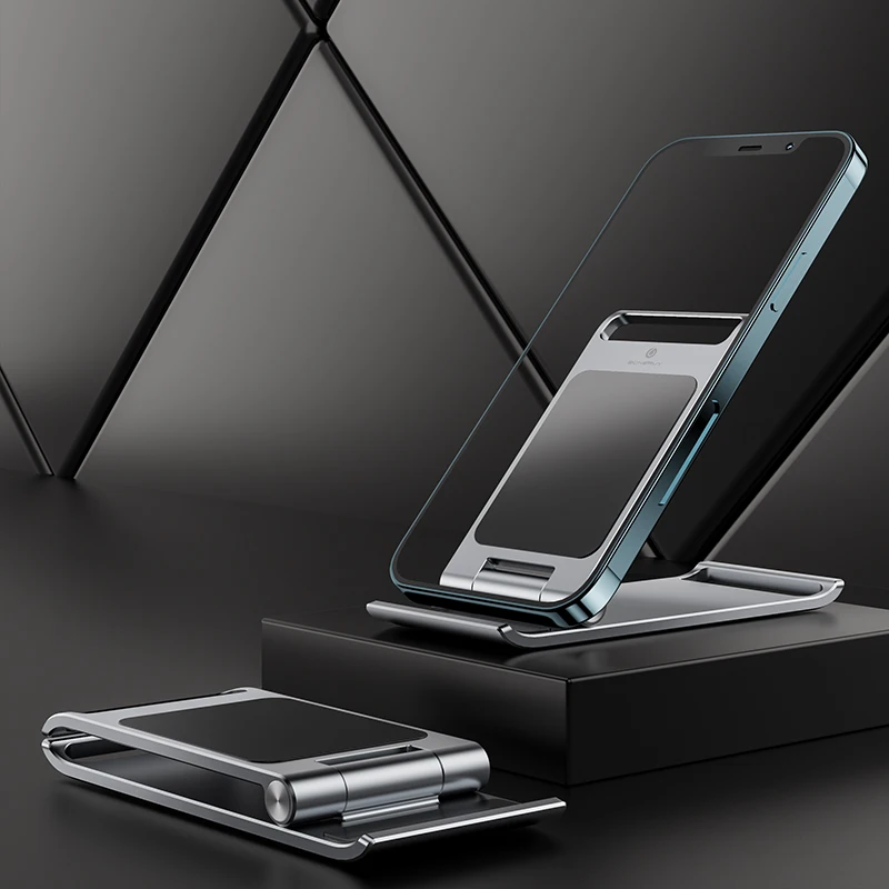 Portable Adjustable Aluminum Phone Tablet Stand Easy Carry Desktop Universal Holder