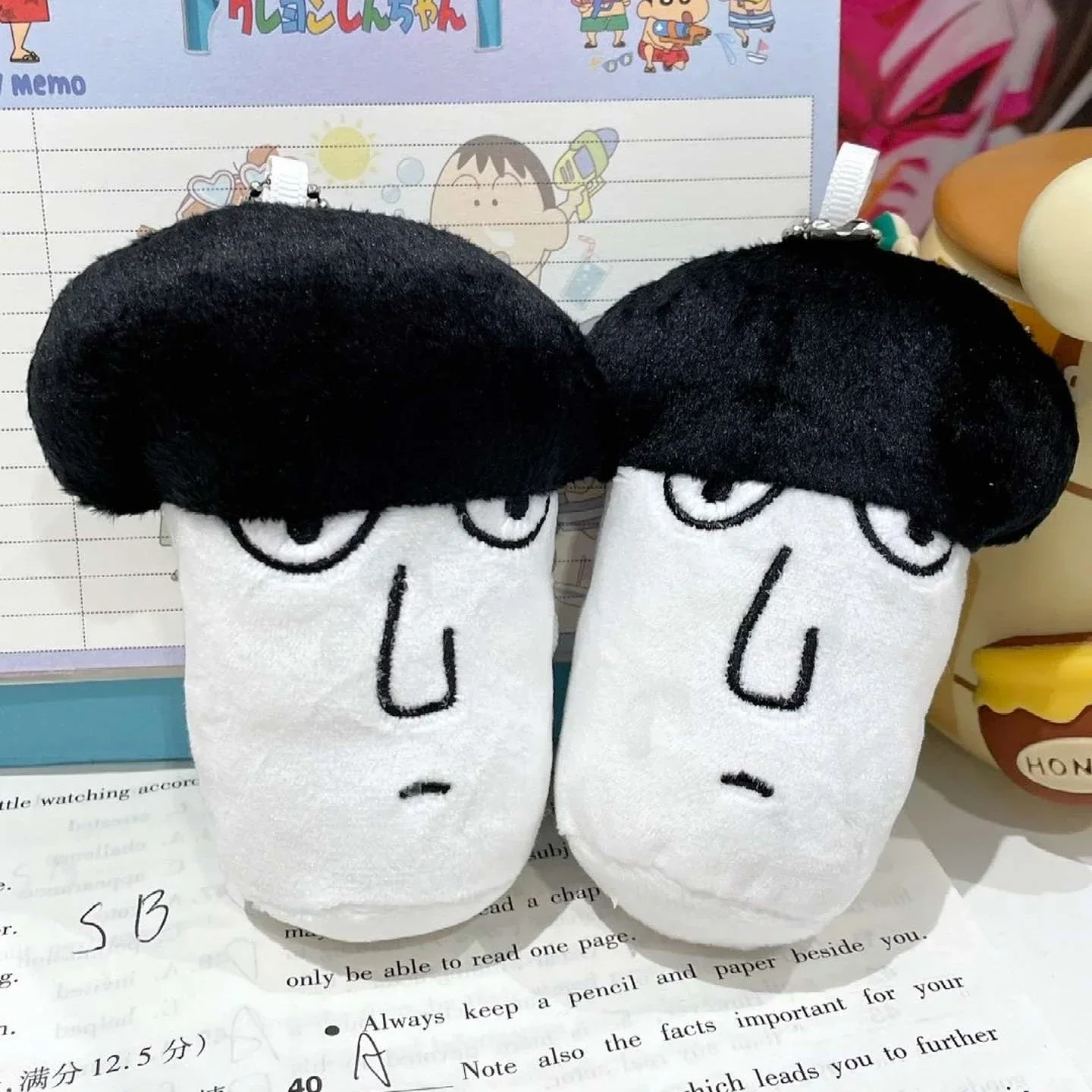 Anime Mob Psycho 100 Reigen Arataka Kageyama Shigeo Cosplay Dango Pendant Stuffed Toys Fluffy Dolls Mascot Xmas Halloween Gift