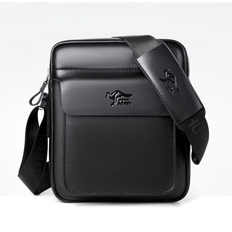 

Men's Shoulder Bag Quality PU Business Large Capacity Crossbody Bags Moneybag Outdoor Trip