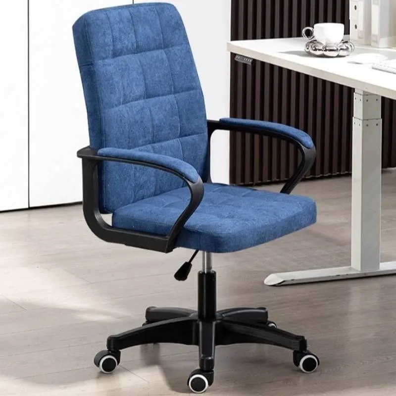 # Silla de oficina con reposabrazos, elegante y cómoda, para dormitorio, respaldo alto, sillas ejecutivas para videojuegos, silla relajante para ordenador, muebles para el hogar