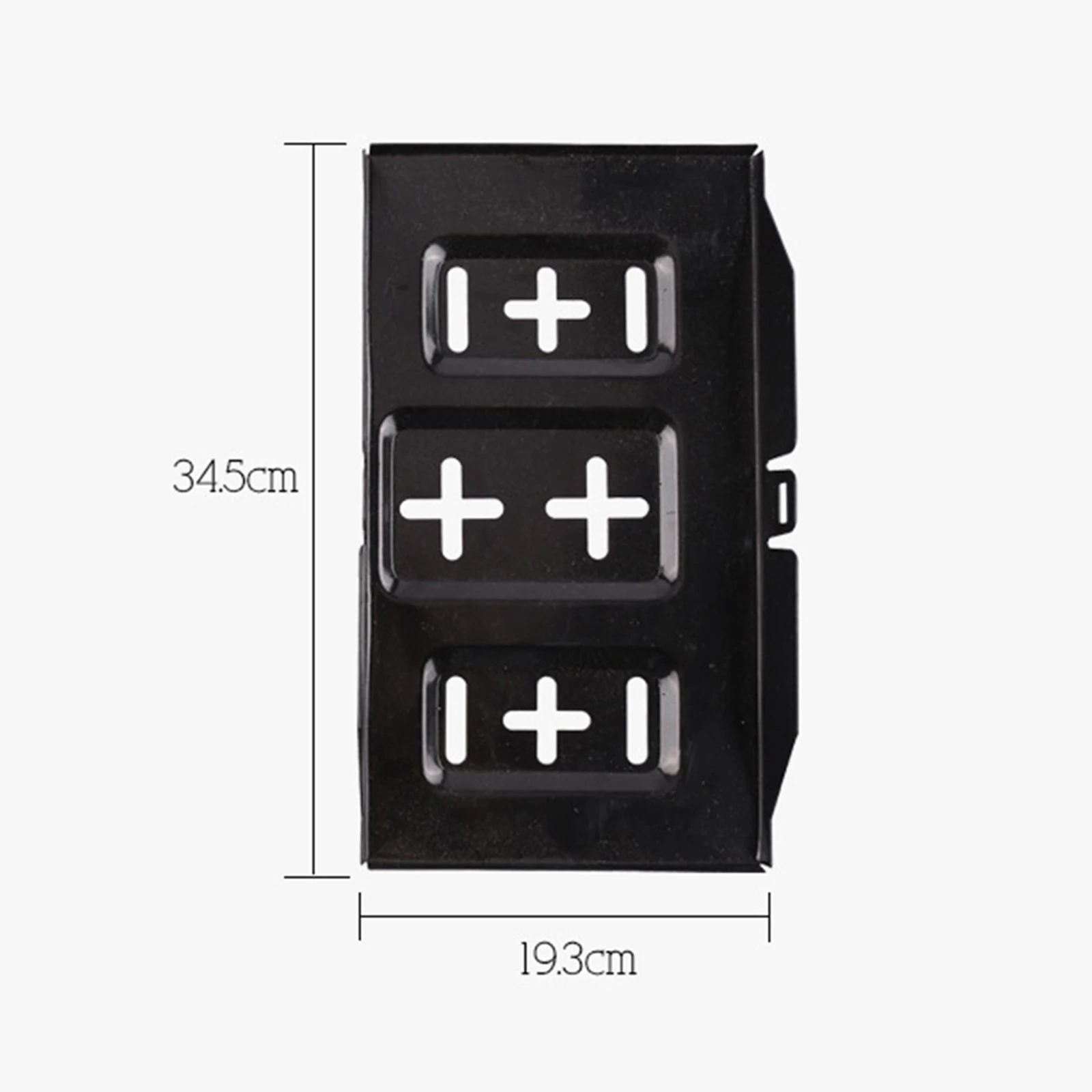Car Battery Fixing Holder Kit Auto Battery Tray Storage Clamp Battery Holder Bracket Kit Adjustable Clamp for Car Automotive RV
