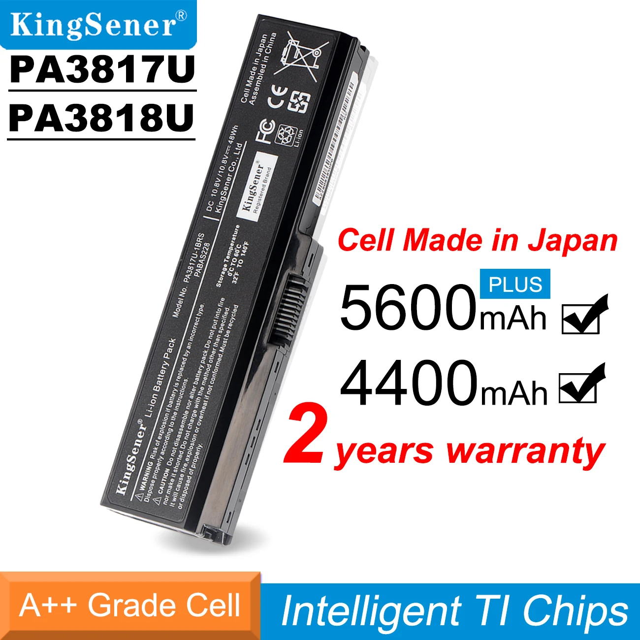 KingSener Japanese Cell PA3817U Battery For TOSHIBA L630 L650 L645 L655 L600 L700 L730 L735 L740 L750 L755 PA3817U-1BRS PABAS228