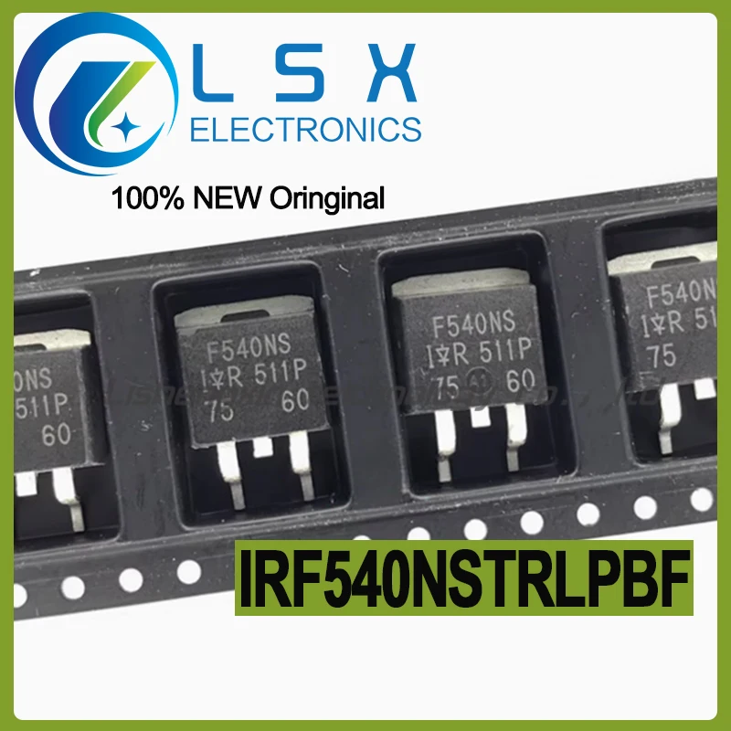 10PCS IRF540NS F540NS TO-263 In stock Fast shipping quality assurance