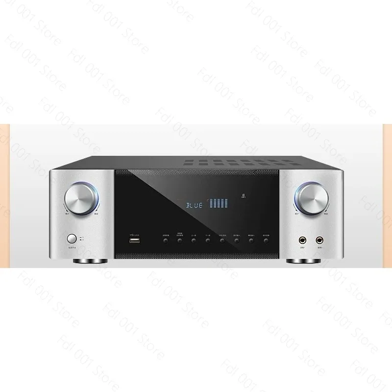 Home Bluetooth 5.1 Karaoke Amplifier HD Lossless Decoding High-Power Professional HIFI Audio System for Public Speaking