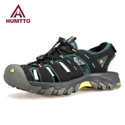 HUMTTO Summer Hiking Shoes Breathable Sandals for Men Outdoor Water Beach Sandals Mens Camping Fishing Climbing Sneakers Man